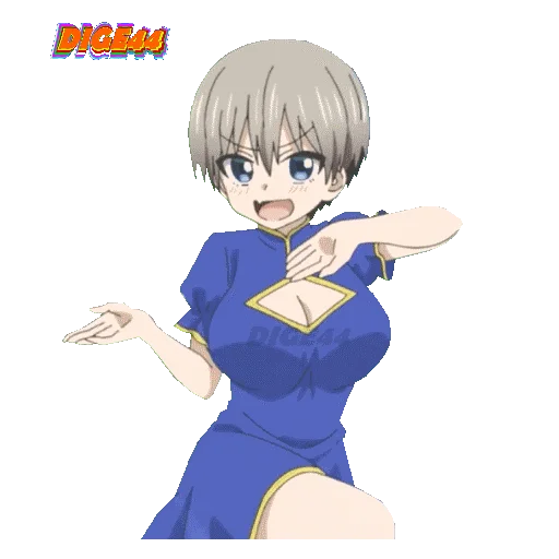 ✊ Стикер «HANA UZAKI CHAN WTHO» для Telegram
