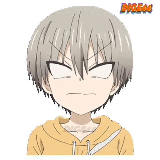 😠 Стикер «HANA UZAKI CHAN WTHO» для Telegram