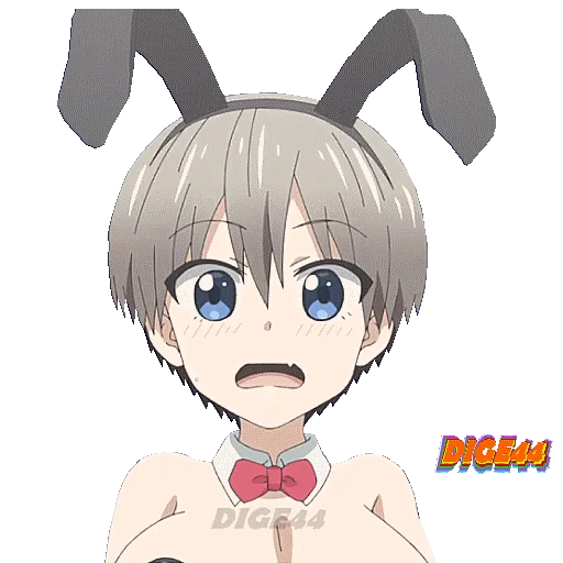 😲 Стикер «HANA UZAKI CHAN WTHO» для Telegram