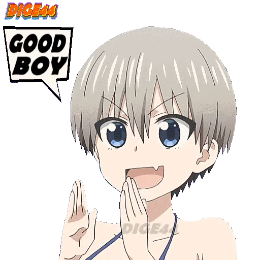 👦 Стикер «HANA UZAKI CHAN WTHO» для Telegram