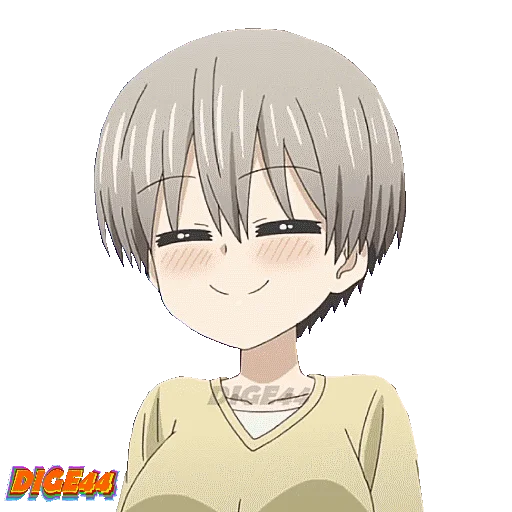 😚 Стикер «HANA UZAKI CHAN WTHO» для Telegram