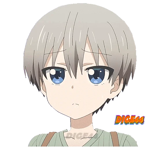 😞 Стикер «HANA UZAKI CHAN WTHO» для Telegram