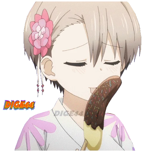 🍌 Стикер «HANA UZAKI CHAN WTHO» для Telegram