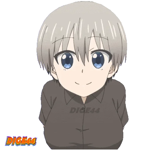 😗 Стикер «HANA UZAKI CHAN WTHO» для Telegram