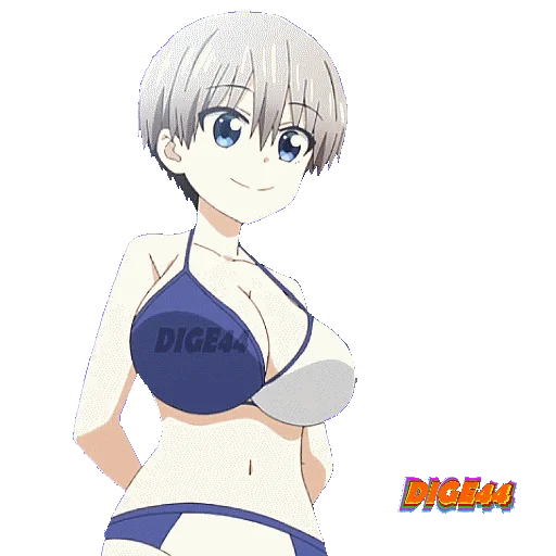 🙂 Стикер «HANA UZAKI CHAN WTHO» для Telegram