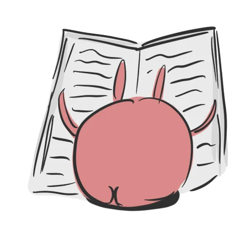 🤓 Стикер «hand bunny» для Telegram