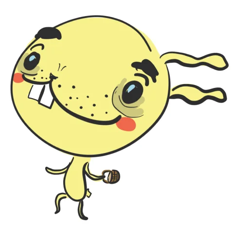 😜 Стикер «hand bunny» для Telegram