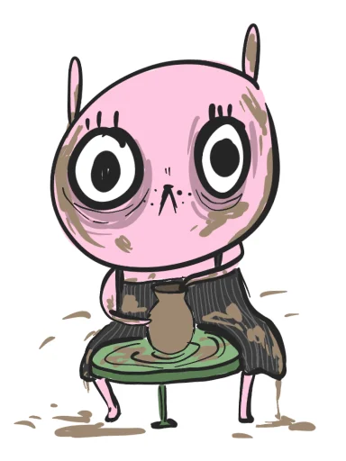 😱 Стикер «hand bunny» для Telegram
