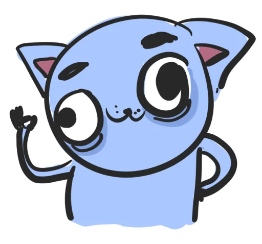 👌 Стикер «hand bunny» для Telegram
