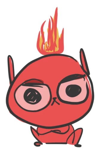 🤬 Стикер «hand bunny» для Telegram