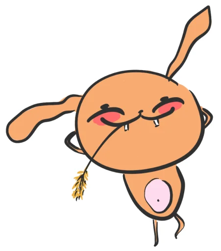👌 Стикер «hand bunny» для Telegram