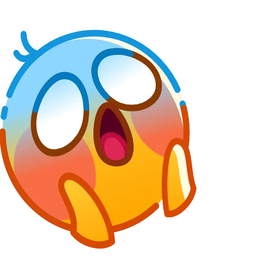 😱 Стикер «Hand Drawn Emoji» для Telegram
