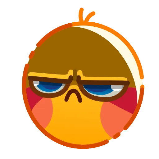 😒 Стикер «Hand Drawn Emoji» для Telegram