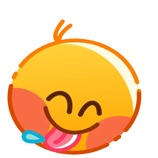😛 Стикер «Hand Drawn Emoji» для Telegram