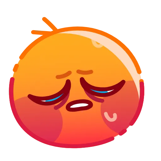🥵 Стикер «Hand Drawn Emoji» для Telegram