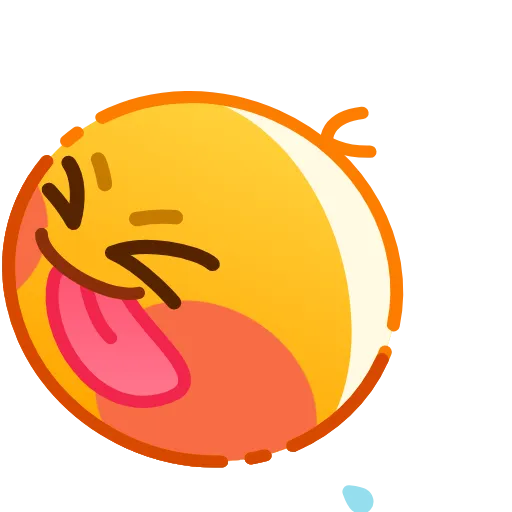 😝 Стикер «Hand Drawn Emoji» для Telegram