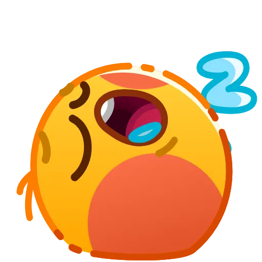 😴 Стикер «Hand Drawn Emoji» для Telegram