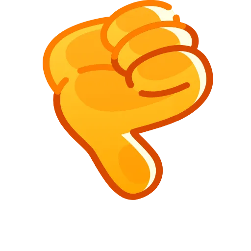 👎 Стикер «Hand Drawn Emoji» для Telegram