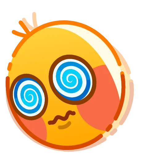 😵‍💫 Стикер «Hand Drawn Emoji» для Telegram
