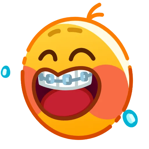 😂 Стикер «Hand Drawn Emoji» для Telegram