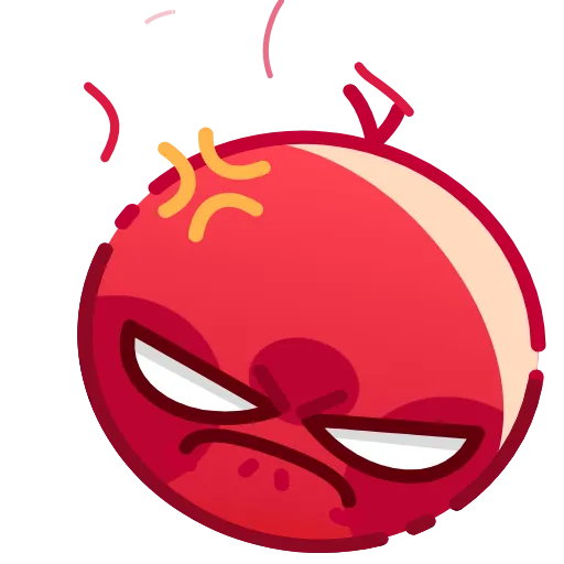 😡 Стикер «Hand Drawn Emoji» для Telegram