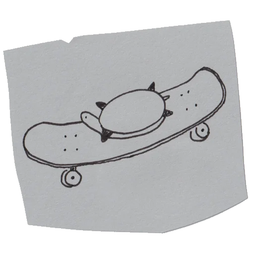 🛹 Стикер «handpoke» для Telegram