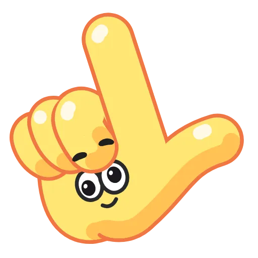 🤪 Стикер «Hands for Friends» для Telegram