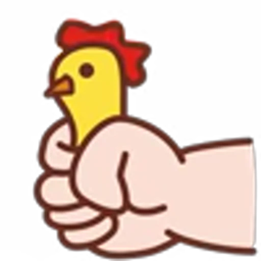 🐓 Эмодзи «Hands» для Telegram
