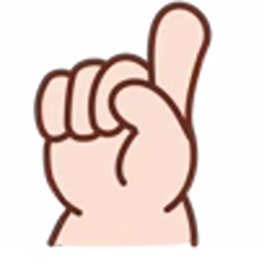 ☝ Эмодзи «Hands» для Telegram