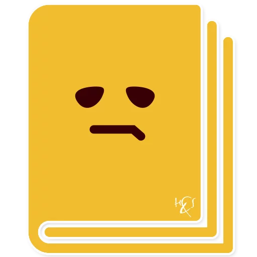 📔 Стикер «H&Sticker» для Telegram