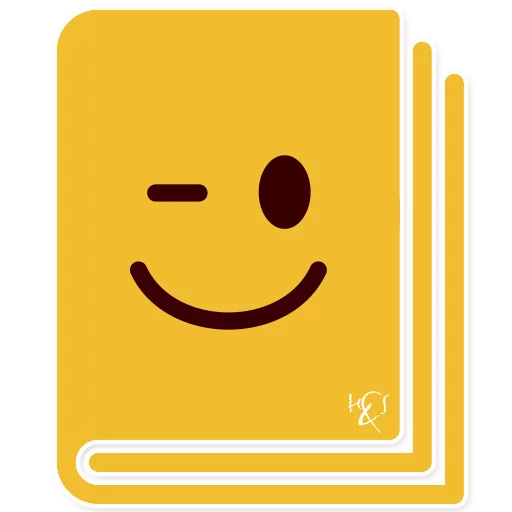📔 Стикер «H&Sticker» для Telegram