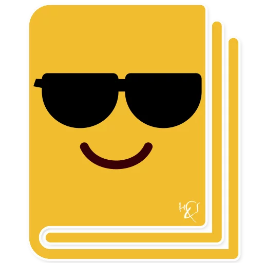 📔 Стикер «H&Sticker» для Telegram