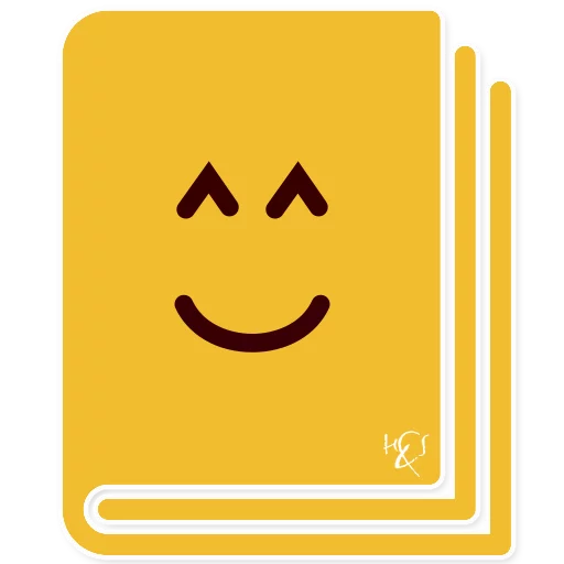 📔 Стикер «H&Sticker» для Telegram