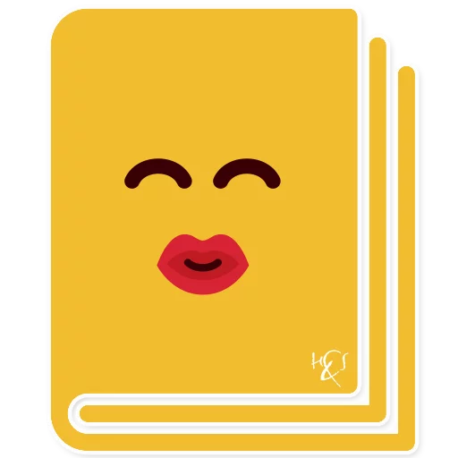 📔 Стикер «H&Sticker» для Telegram