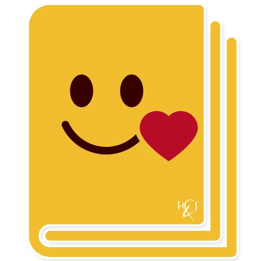 📔 Стикер «H&Sticker» для Telegram