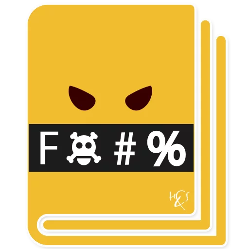 📔 Стикер «H&Sticker» для Telegram