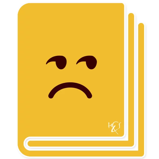 📔 Стикер «H&Sticker» для Telegram
