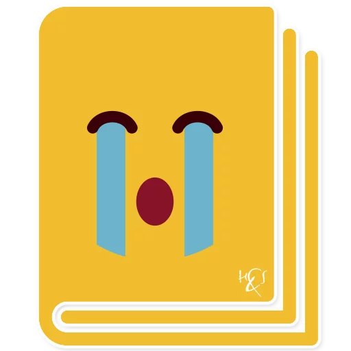 📔 Стикер «H&Sticker» для Telegram