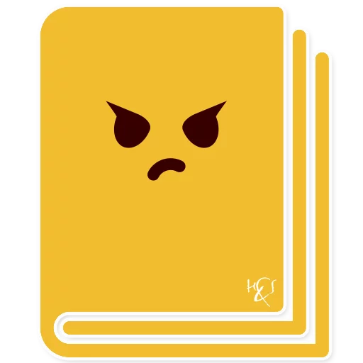 📔 Стикер «H&Sticker» для Telegram