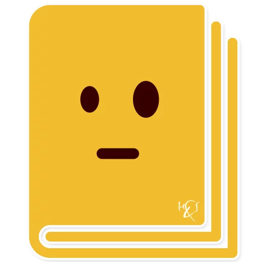 📔 Стикер «H&Sticker» для Telegram