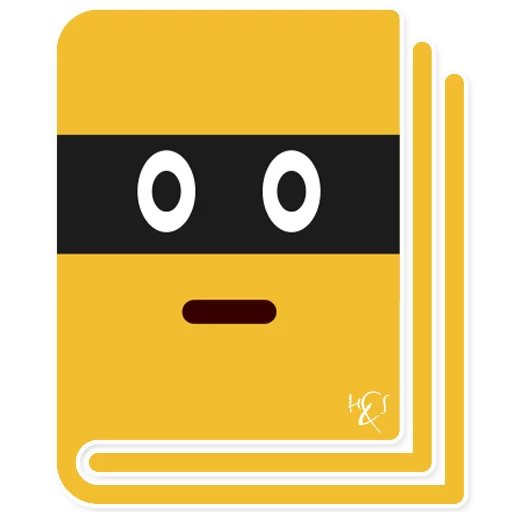 📔 Стикер «H&Sticker» для Telegram