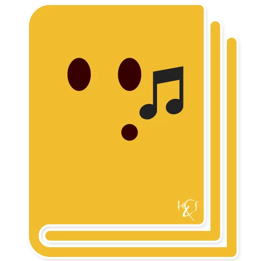📔 Стикер «H&Sticker» для Telegram