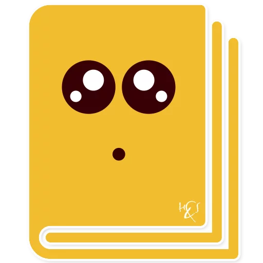📔 Стикер «H&Sticker» для Telegram