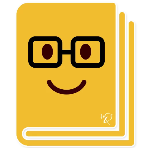 📔 Стикер «H&Sticker» для Telegram
