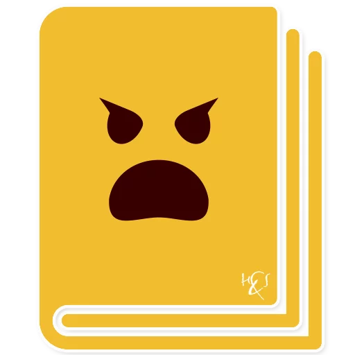 📔 Стикер «H&Sticker» для Telegram