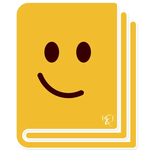 📔 Стикер «H&Sticker» для Telegram