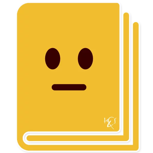 📔 Стикер «H&Sticker» для Telegram
