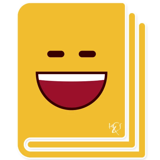 📔 Стикер «H&Sticker» для Telegram