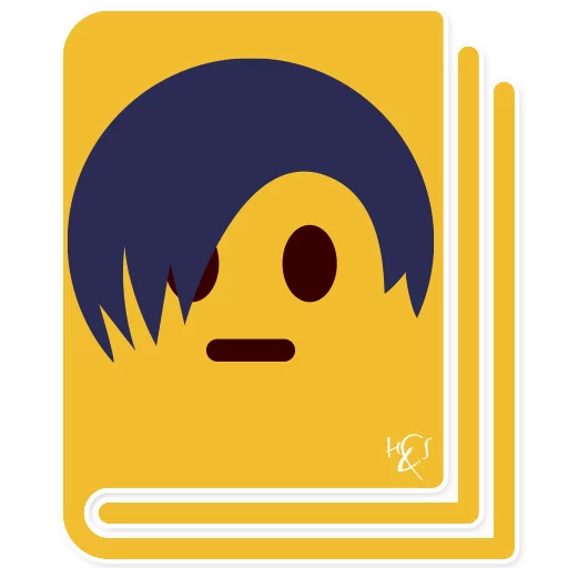 📔 Стикер «H&Sticker» для Telegram