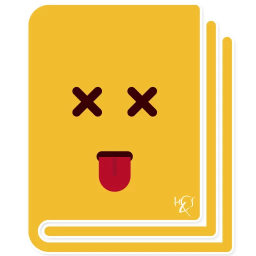 📔 Стикер «H&Sticker» для Telegram